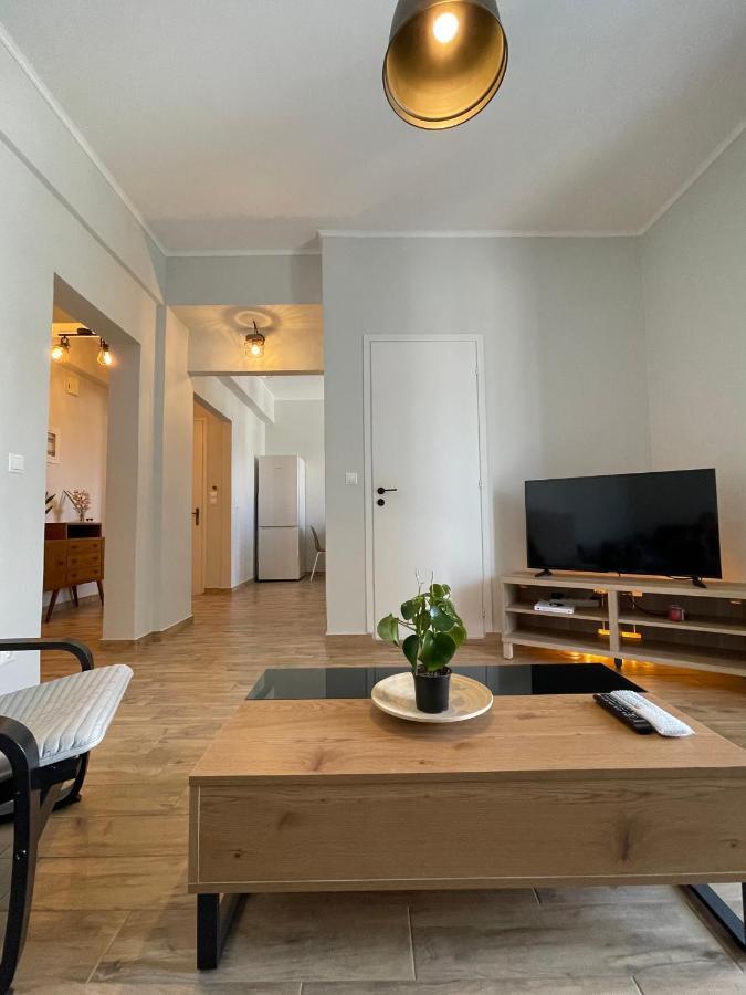 Cosy Apartment With Sea View Close To The Beach Nikiana Exterior photo