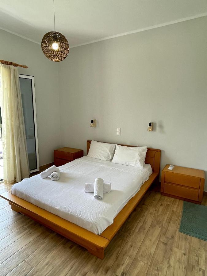Cosy Apartment With Sea View Close To The Beach Nikiana Exterior photo
