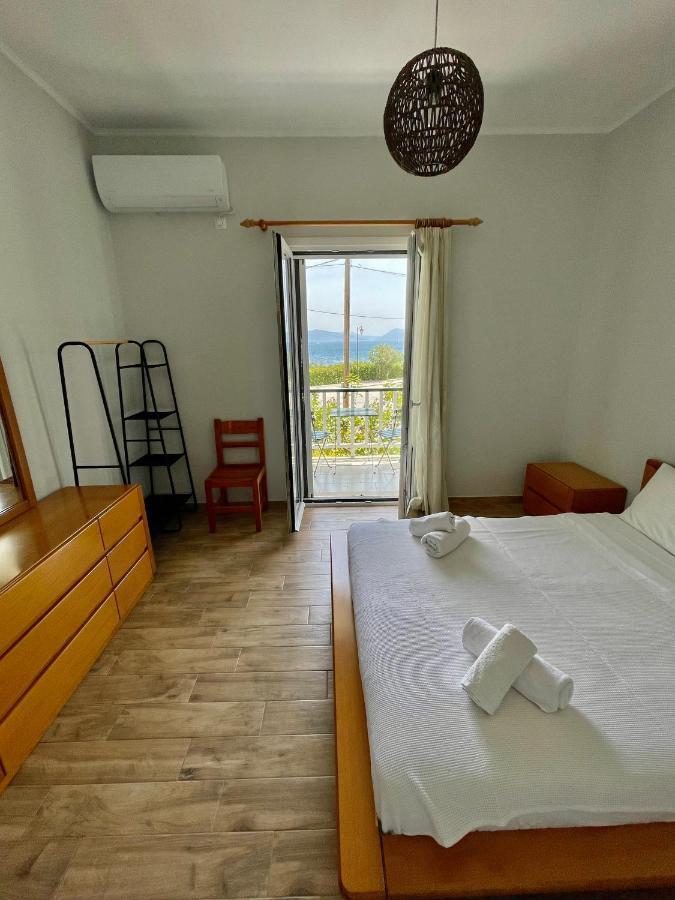 Cosy Apartment With Sea View Close To The Beach Nikiana Exterior photo